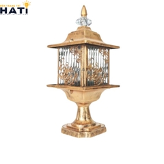 Đèn trụ cổng cao Tekti màu vàng