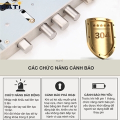 Khóa vân tay cổ điển Kaadas 6002