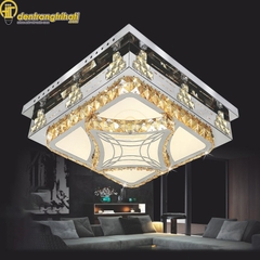 Đèn ốp pha lê vuông Amaris