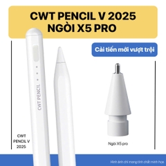 Combo bút CWT CHILL WITH TATTY PENCIL V 2025 và ngòi kim loại X5 Pro