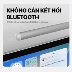 Bút cảm ứng C W T CHILL WITH TATTY PENCIL TPRO dùng cho laptop cảm ứng,surface có chống tì đè,cảm ứng nét nghiêng,nhạy