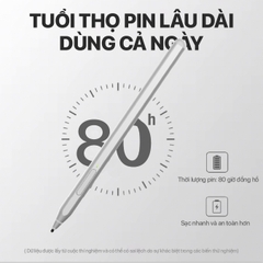 Bút cảm ứng C W T CHILL WITH TATTY PENCIL TPRO dùng cho laptop cảm ứng,surface có chống tì đè,cảm ứng nét nghiêng,nhạy