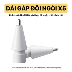 Combo bút CWT CHILL WITH TATTY PENCIL V 2025 và ngòi kim loại X5 Pro