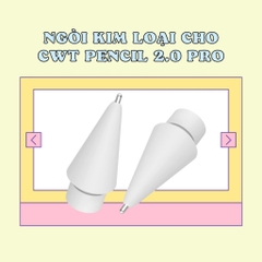 [MUA 1 TẶNG 1] Ngòi kim loại cho bút CWT Pencil V/X/XPRO và bút Apple Pencil 2