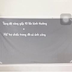 MÀN CHIẾU PHẢN QUANG DÁN TƯỜNG 72 - 100 INCH  - ĐỘ TƯƠNG PHẢN CAO