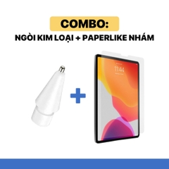 [COMBO SIÊU TIẾT KIỆM] Combo Ngòi kim loại X5+Paperlike Nano/Nhám dán CWT