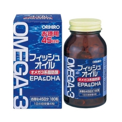 Thực phẩm bảo vệ sức khỏe Orihiro Fish Oil 180 viên