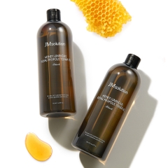 Nước Hoa Hồng Dưỡng Ẩm Sâu, Đàn Hồi Da Chiết Xuất Mật Ong JMsolution Honey Luminous Royal Propolis Toner XL Black 600ml