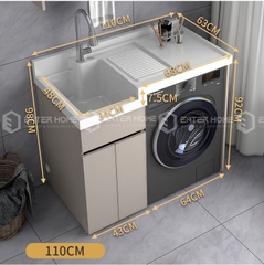 Tủ máy giặt- ETH1100GC - Mặt giật cấp