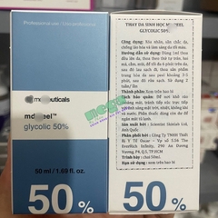 Thay Da Sinh Học Md Peel Glycolic 50% [Chính Hãng]