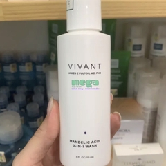 Sữa Rửa Mặt Vivant Mandelic Acid 3 in 1 - 115ml [Chính Hãng]