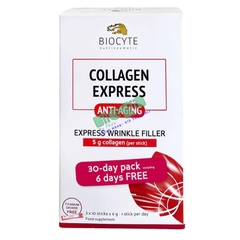 Bột Uống Biocyte Collagen Express Wrinkle Filler [Chính Hãng]