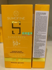 Kem Chống Nắng Sumdfine SPF 50+ Giá Bao Nhiêu? Mua Ở Đâu Chính Hãng?