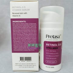 Retinol Pretasa 0.5% Serum 30ml [Chính Hãng]