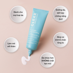 Kem dưỡng da chống nắng dành cho da mụn - Clear Ultra - Light Daily Hydrating Fluid Broad Spectrum SPF 30+