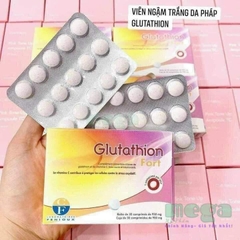 Viên Ngậm Trắng Da Glutathion Fort Pháp 30 Viên [Chính Hãng]