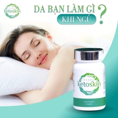 Viên uống Ketoskin - Viên uống trắng da thải độc và trị mụn đến từ Nhật Bản