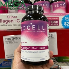 Viên uống Neocell Super Collagen + C lọ 250 viên của Mỹ