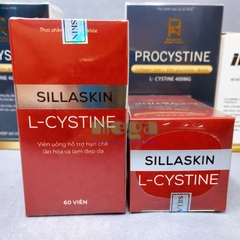 Viên uống Sillaskin (L-Cystine) 60 Viên [Chính Hãng, Giá Tốt Nhất]