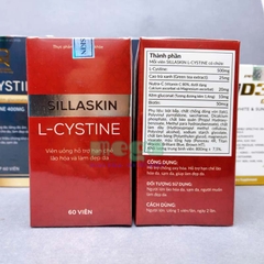 Viên uống Sillaskin (L-Cystine) 60 Viên [Chính Hãng, Giá Tốt Nhất]