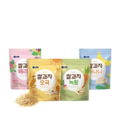 Bánh gạo hữu cơ Bebecook cho trẻ từ 6 tháng