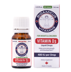 Vitamin D3 Bioamicus nguyên chất, không chất biến đổi gen
