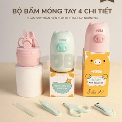 Bộ bấm móng tay cho bé Tobe 4 chi tiết