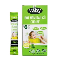 Bột nêm rau củ Vaby 6M+