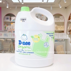 Nước giặt xả Dnee Thái Lan cho trẻ sơ sinh 3000ml