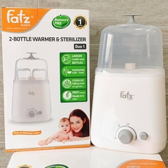 Máy hâm sữa đa năng 2 bình cổ rộng Fatzbaby Duo 1