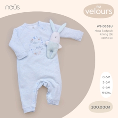 Bodysuit Nous đông không tất xanh cừu