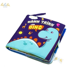 Sách vải Lalala Baby Hành trình của Dino