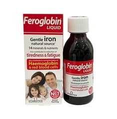 Siro sắt hữu cơ Feroglobin Liquid cho trẻ từ 1 tuổi 200ml