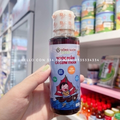 Nước mắm Sống Sạch Food cá cơm than cho bé 8 tháng