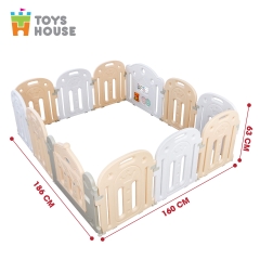 Bộ quây cũi nhựa cho bé ToysHouse vương miện