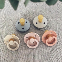 Ti giả Bibs Colour Đan Mạch ti đầu tròn (0-6M, 6-18M)