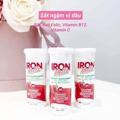 Iron Melts - Viên sắt ngậm cho bà bầu và mẹ sau sinh