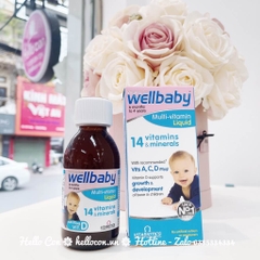 Wellbaby - Vitamin Tổng Hợp Cho Bé Của Anh - 6 tháng - 4 tuổi