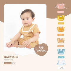 Yếm Bu baby - U like (Màu Xanh, Cam, Trắng, Be, Vàng)