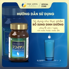 Viên uống cân bằng hệ miễn dịch Fucoidan FINE JAPAN lọ 198 viên