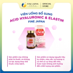 Viên uống Hyaluron Collagen & Elastin FINE JAPAN ngăn ngừa lão hoá lọ 540 viên