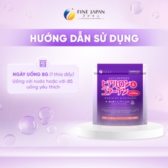 THỰC PHẨM BẢO VỆ SỨC KHỎE HYALURON & COLLAGEN + Q10 PLATINUM FINE JAPAN GÓI 240GR