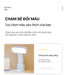 Đèn Led Đọc Sách Sạc usb Có Thể Treo Đứng Đầu Giường GD-1409