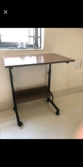 Bàn làm việc thông minh có giá sách, bàn nâng hạ chiều cao di động X-Table