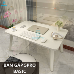 Bàn Gấp 5PRO ngồi giường gấp gọn 4 chân kèm phụ kiện