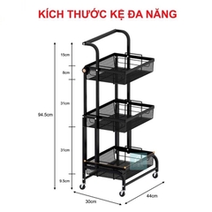 Kệ đa năng gấp gọn nhà bếp, kệ gia vị, kệ bếp thông minh thay đổi hình dạng