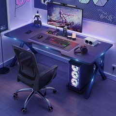 Bàn làm việc, Bàn gaming chân K khung sắt hộp cao cấp 40x40mm có phụ kiện đi kèm  - BH087