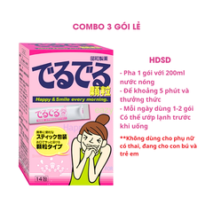 Trà hỗ trợ táo bón, hỗ trợ giảm cân Deru Deru Nhật Bản