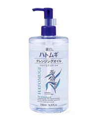 Dầu Tẩy Trang Hatomugi Ý Dĩ Dưỡng Ẩm, Làm Sáng Da The Cleansing Oil 500ml