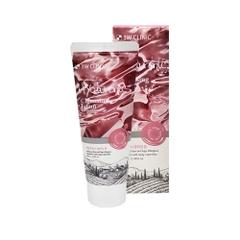 Sữa rửa mặt 3W Clinic Hàn Quốc 100ml cấp ẩm, làm sạch da loại bỏ bụi bẩn - Chính Hãng